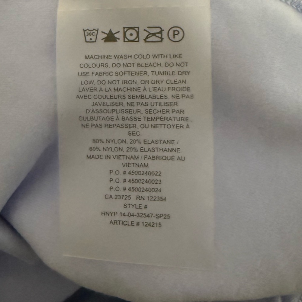 Aritzia | New BUTTER Limit Zip-Up | Dayflower Blue - Picture 8 of 8